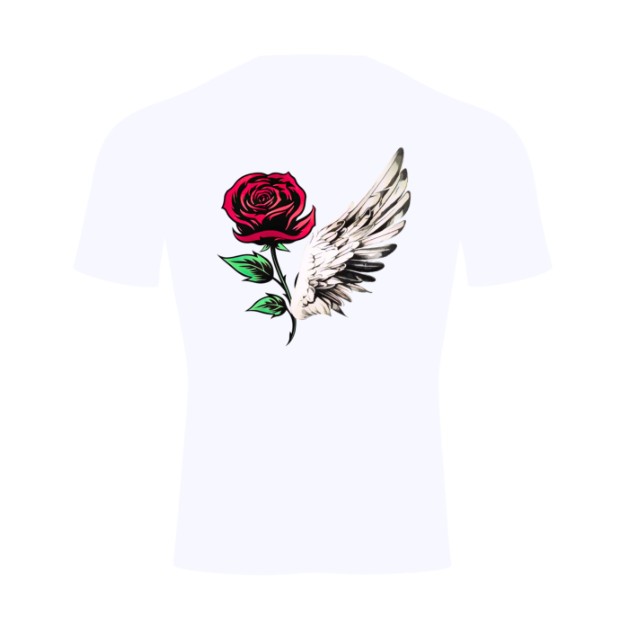 ROSE & WINGS - Men's Compression Shirt