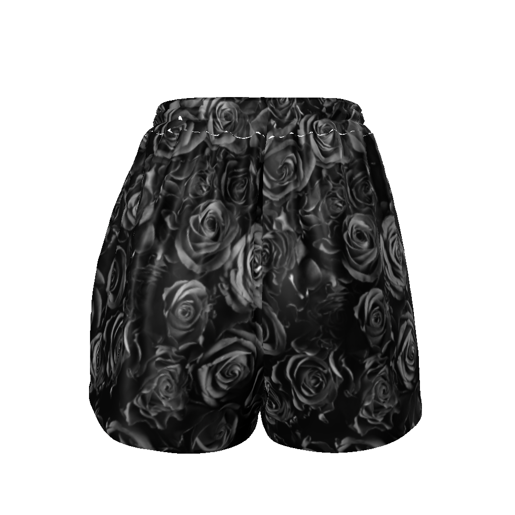 BLACK ROSE - Women's Shorts